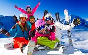 Family-friendly skiing in Europe