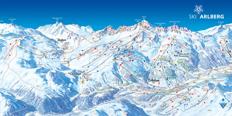 Flirsch-ski-map