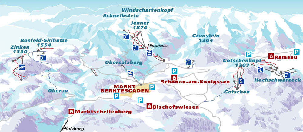 berchtesgaden map